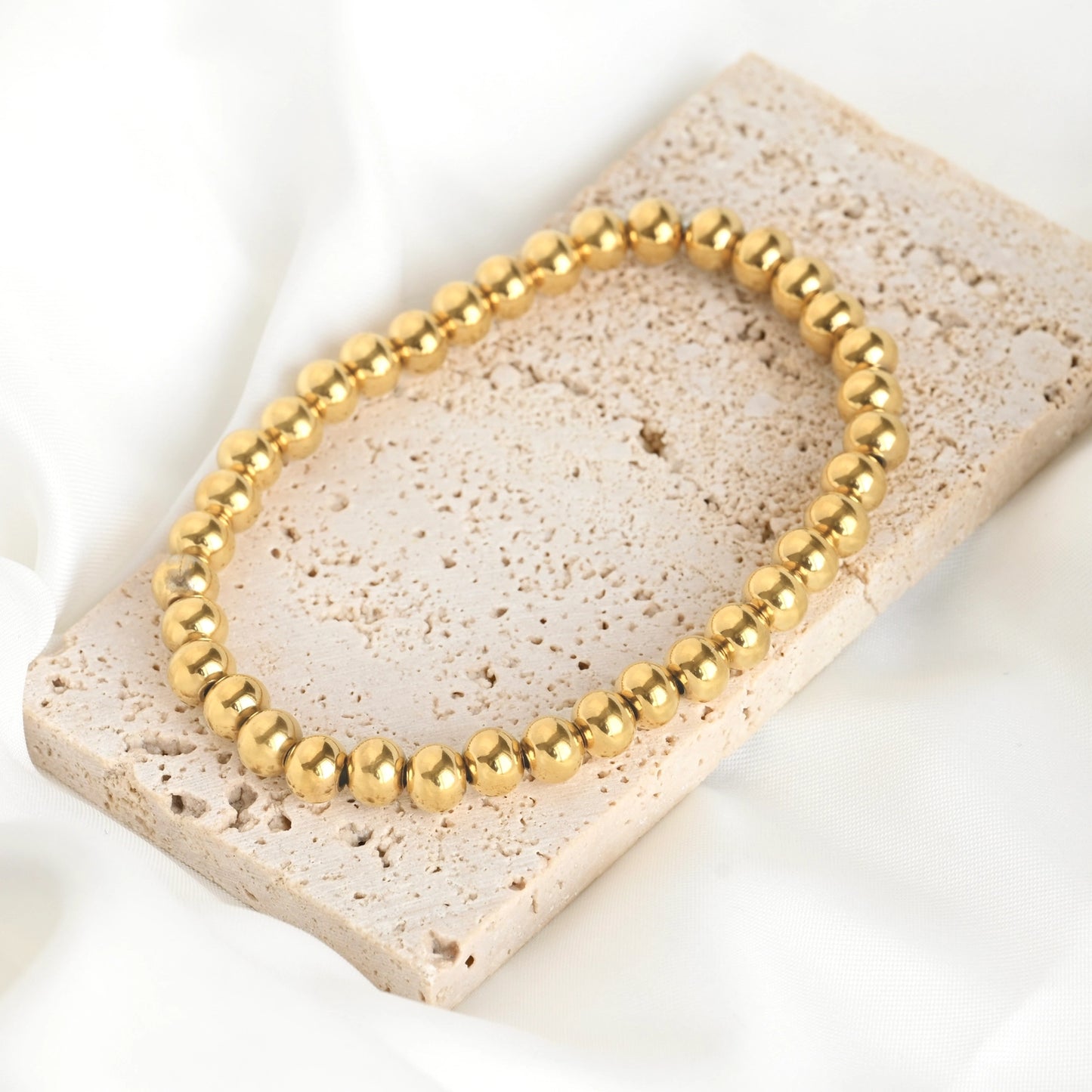 Gold Dainty Stacking Bracelets