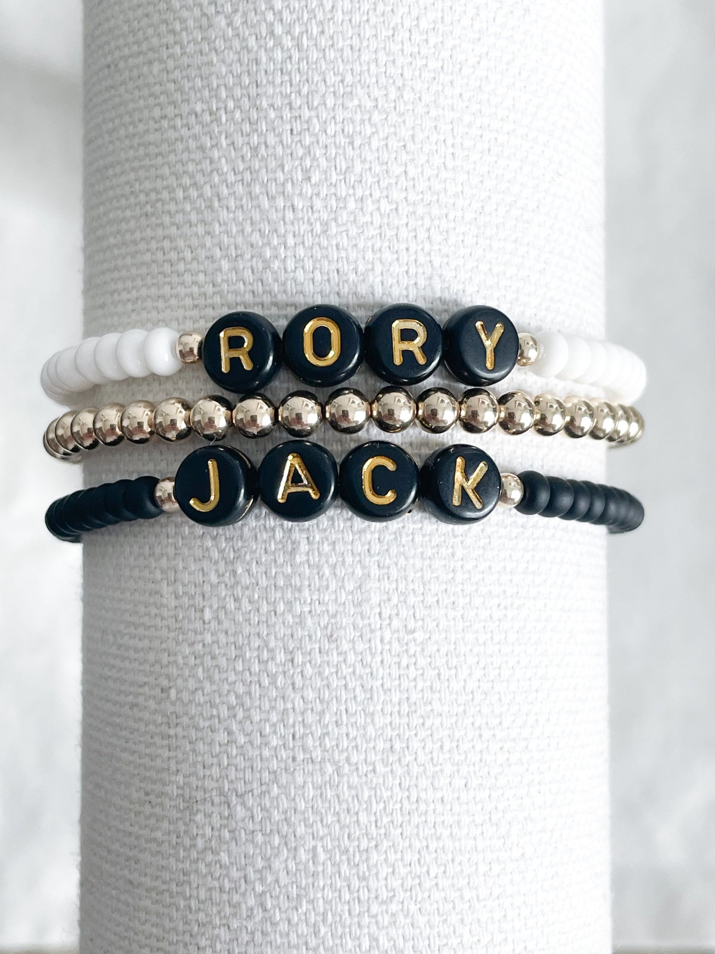 4mm Gold Stacking Bracelet