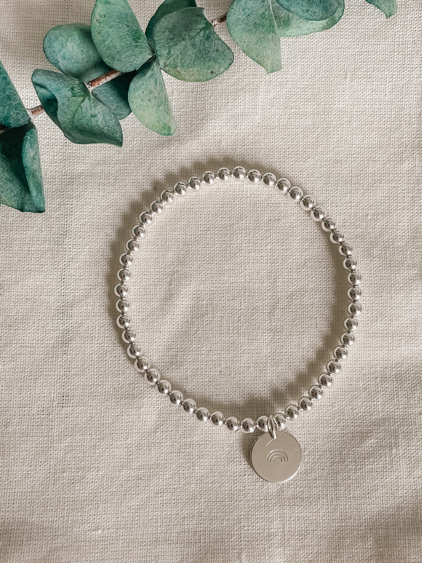 Rainbow Coin Bracelet