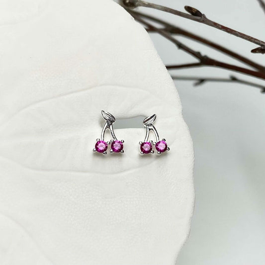 Mini Cherry Studs