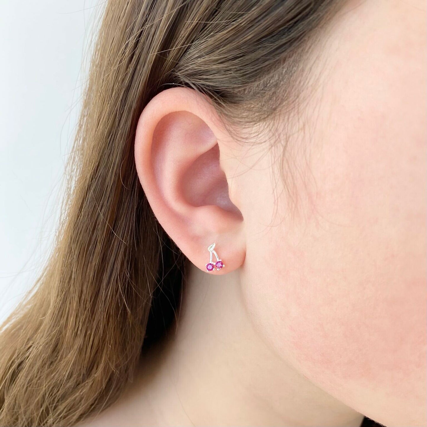 Mini Cherry Studs