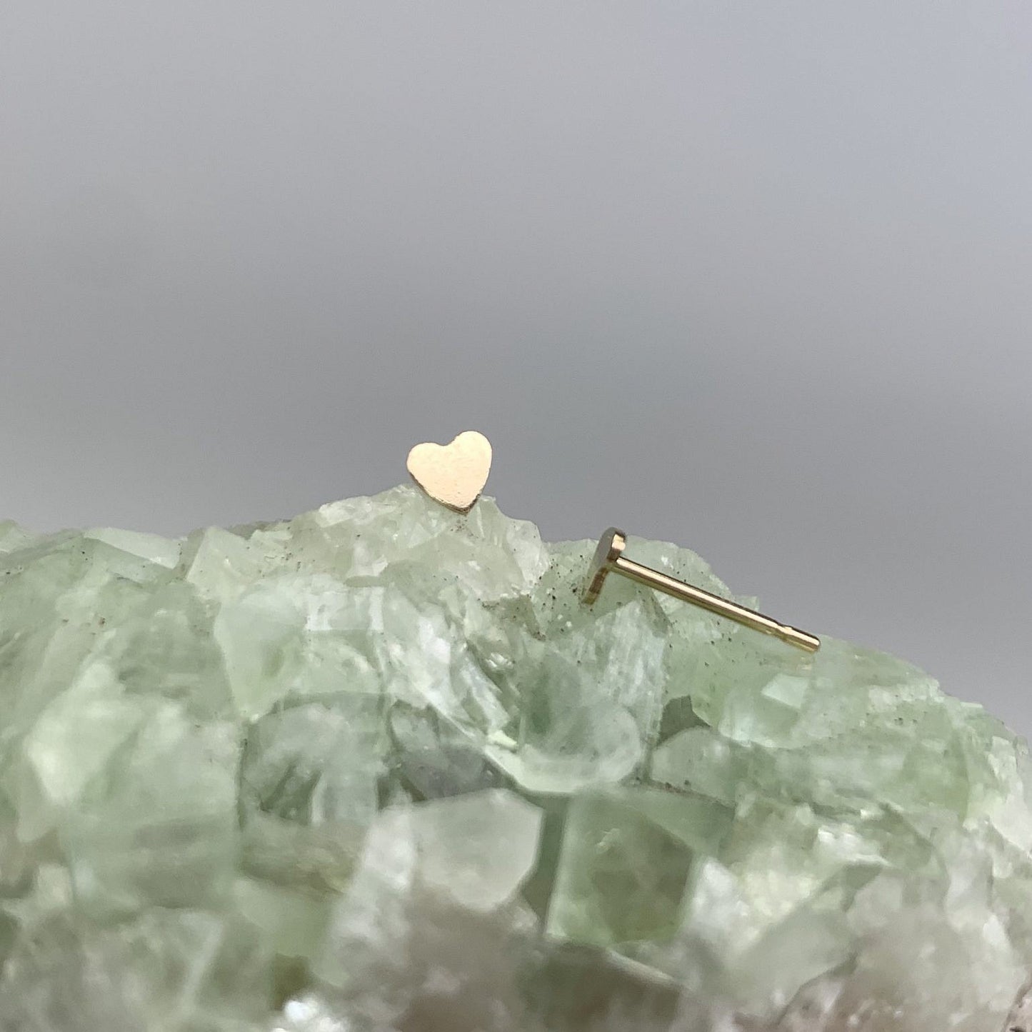 Petite Heart Studs